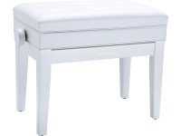 <b>Roland RPB-400WH PLATINUM</b> Banqueta Piano Blanco c/ regulación altura <b>Roland RPB-400WH PLATINUM</b> Banqueta Piano Blanco c/ regulación altura
